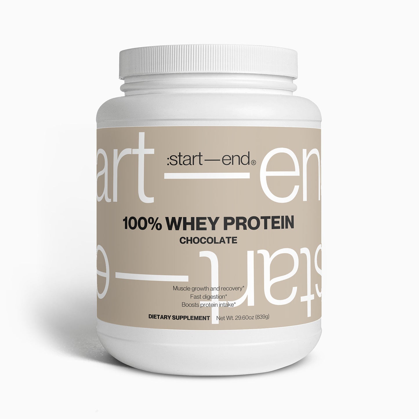 :start—end 100% Whey Protein (Chocolate)