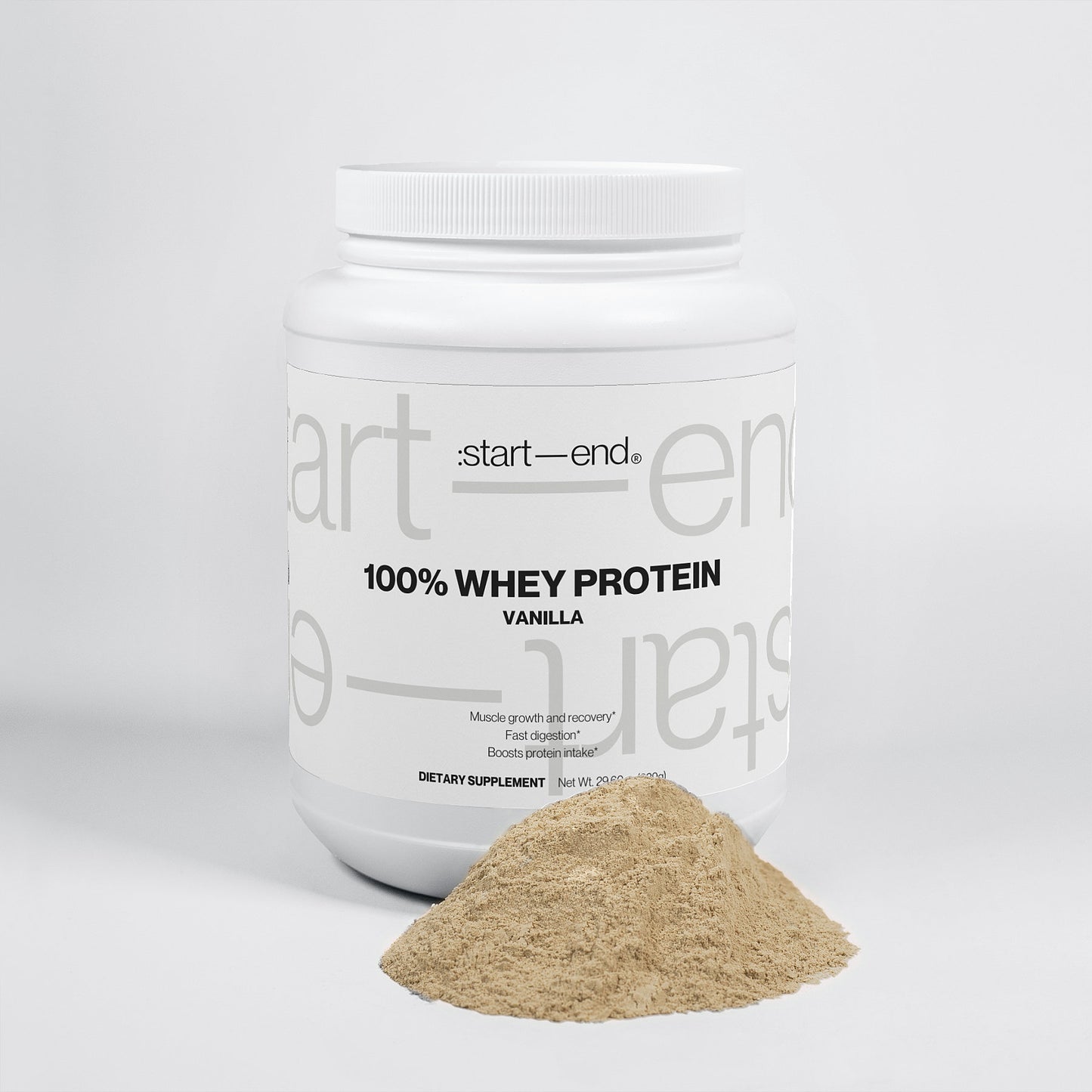 :start—end 100% Whey Protein (Vanilla)