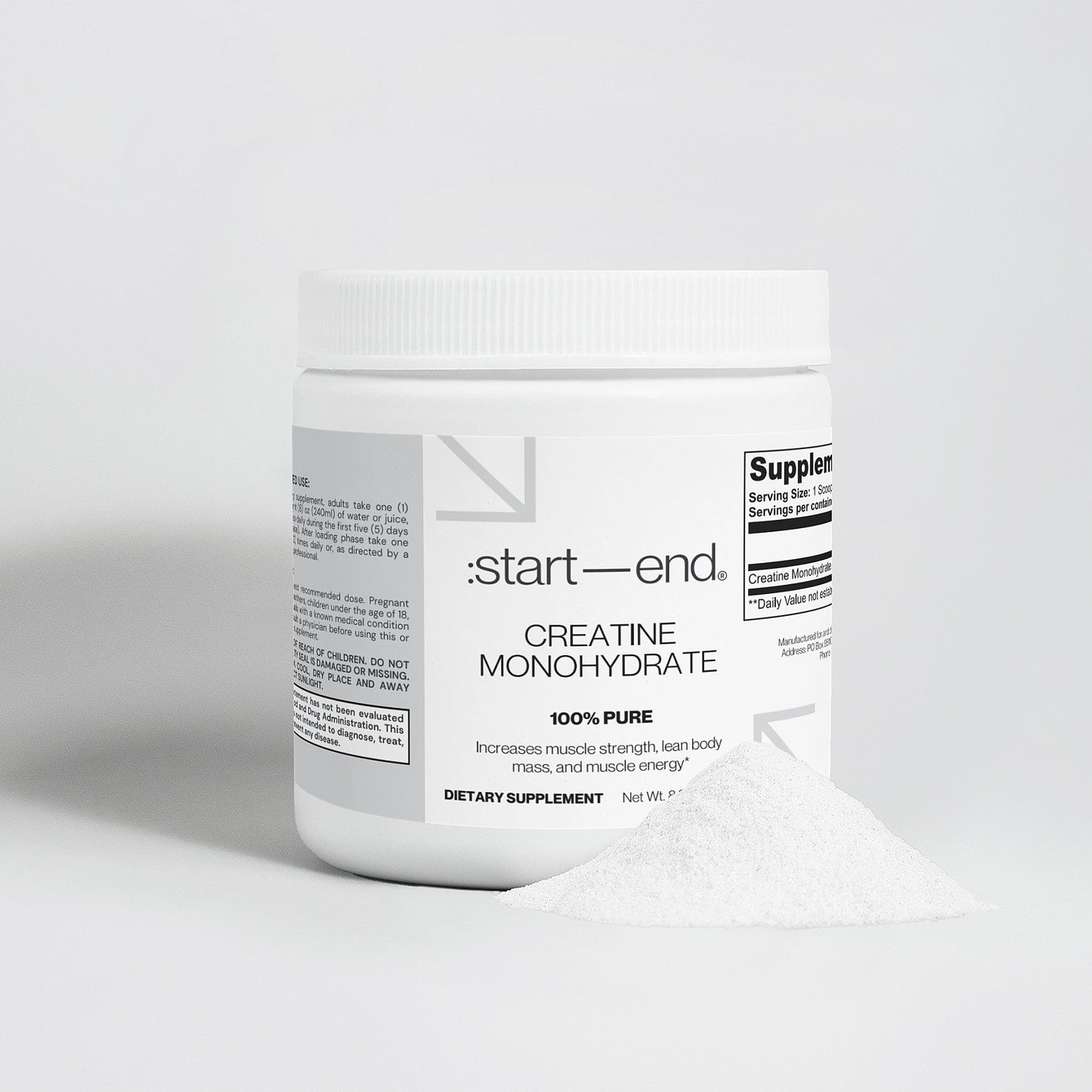 :start—end Creatine Monohydrate