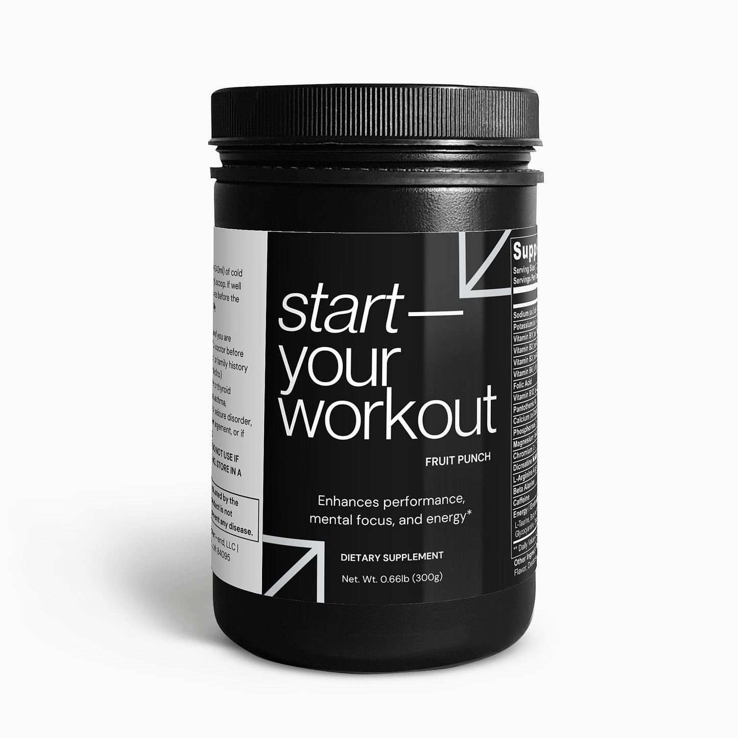 :start—end Pre-Workout (Fruit Punch)