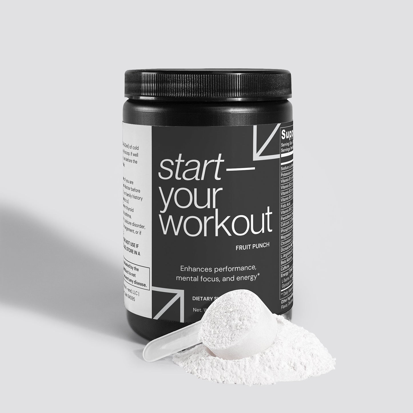 :start—end Pre-Workout (Fruit Punch)