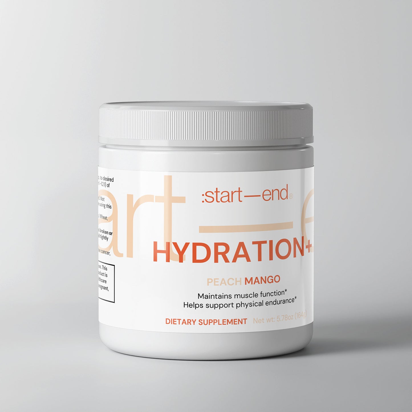 :start—end Hydration Powder (Peach Mango)
