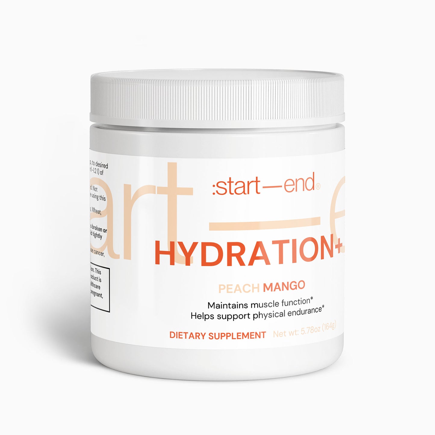 :start—end Hydration Powder (Peach Mango)