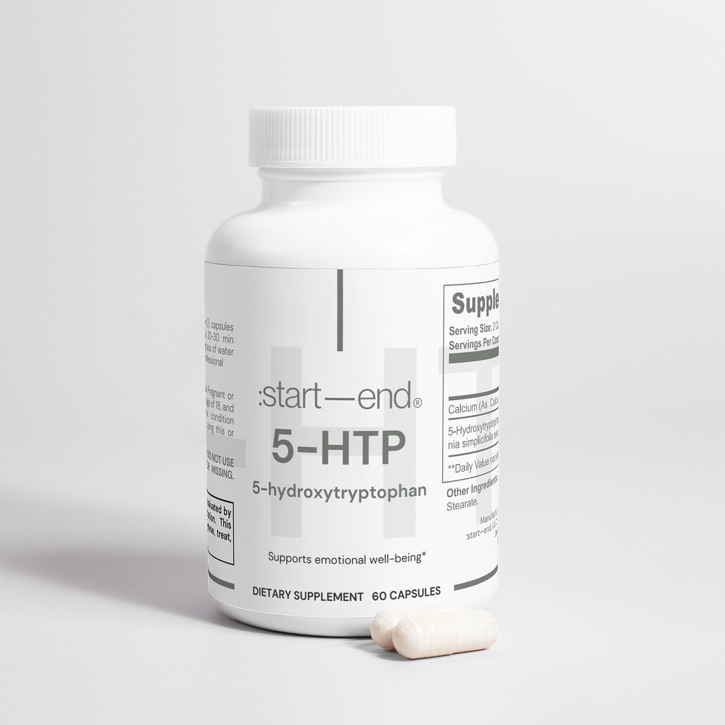 :start—end 5-HTP