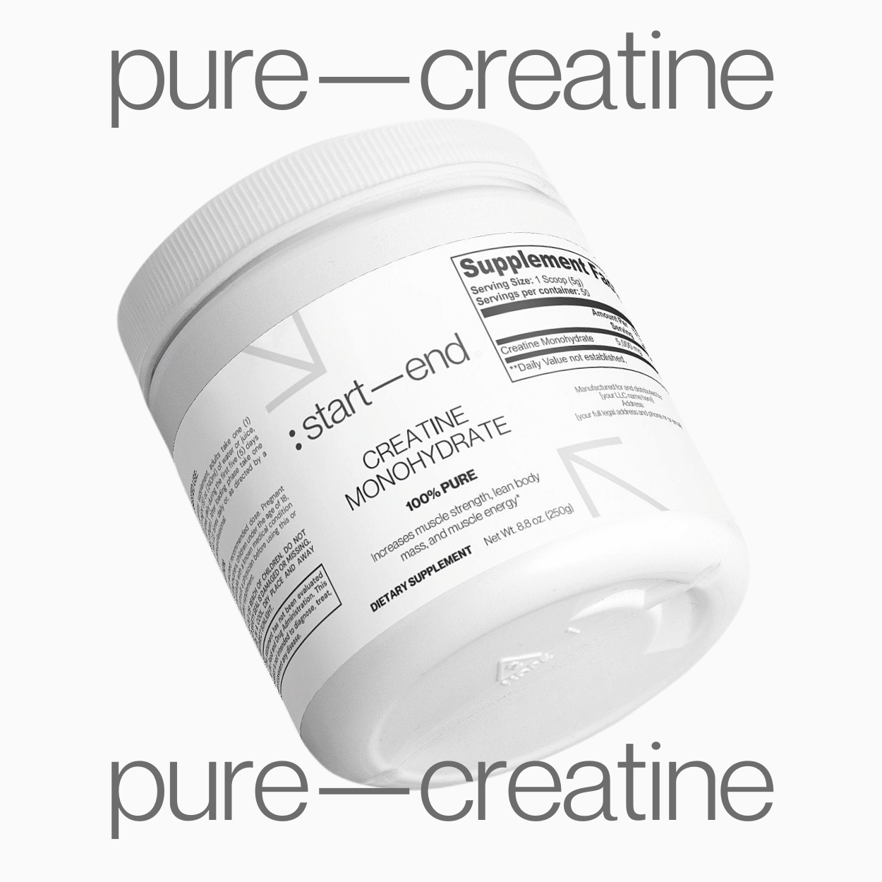 :start—end Creatine Monohydrate