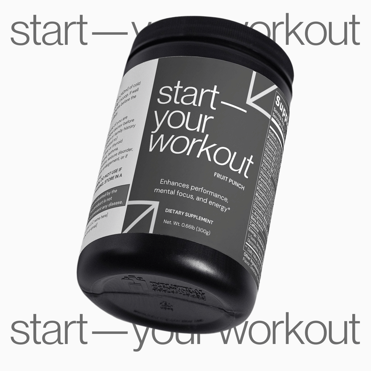 :start—end Pre-Workout (Fruit Punch)