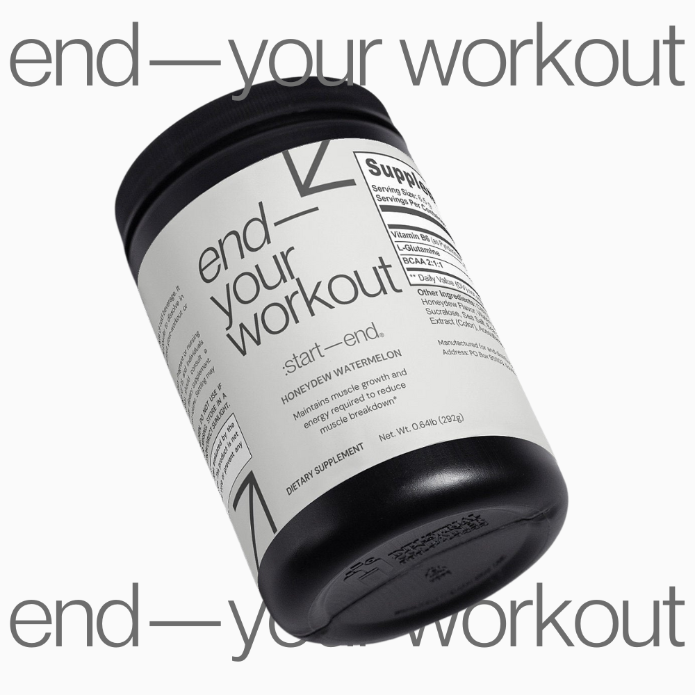:start—end Post Workout (Honeydew/Watermelon)
